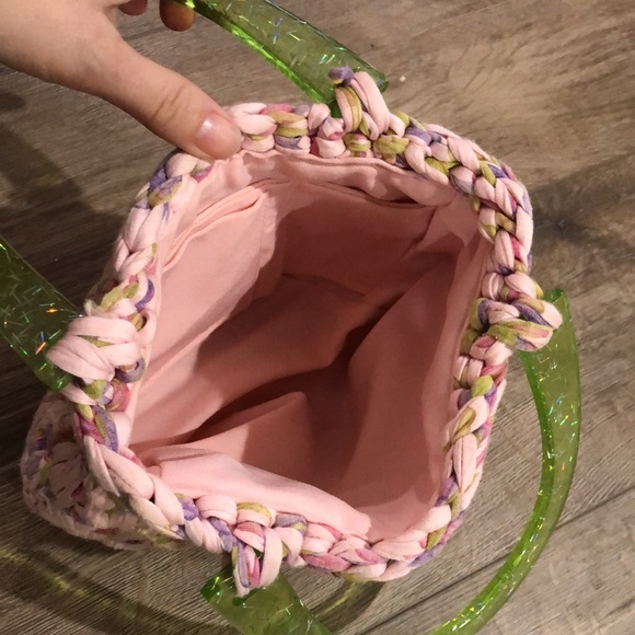 Set of Vintage IMA Knit Crochet Handbags - Picture 4 of 12